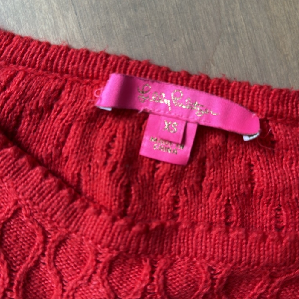 Lilly Pulitzer Jacquetta Ruby Sweater - image 7